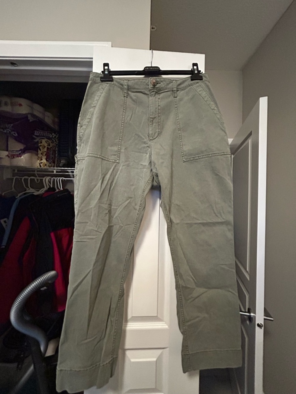 Olive Green Utility Pants